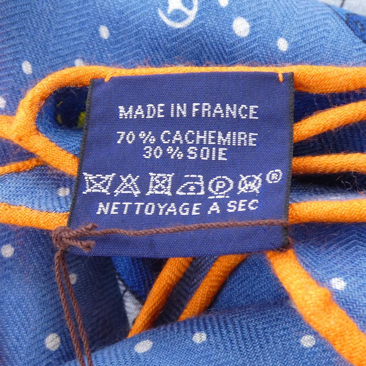 エルメス エルメスオデッセイ シルクカシミヤショール