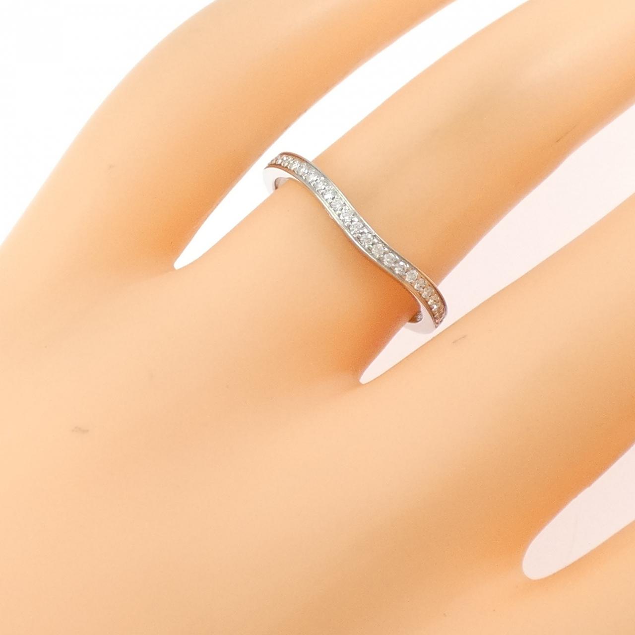 カルティエ バレリーナ プラチナ リング 13号