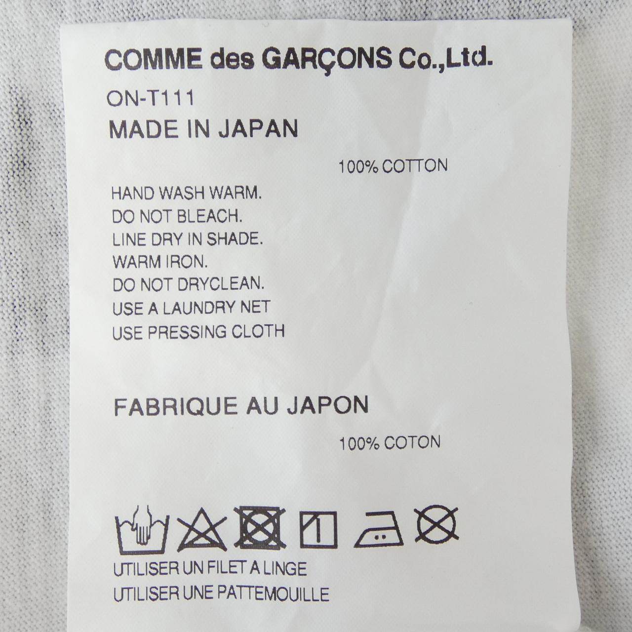 コムデギャルソン コットンTシャツ