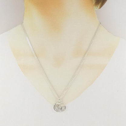 グッチ ダブルG 925シルバー ネックレス