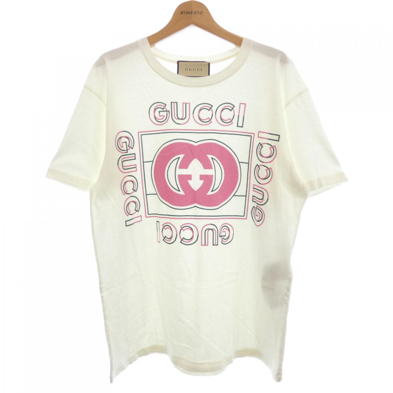 グッチ ヴィンテージロゴ コットンTシャツ