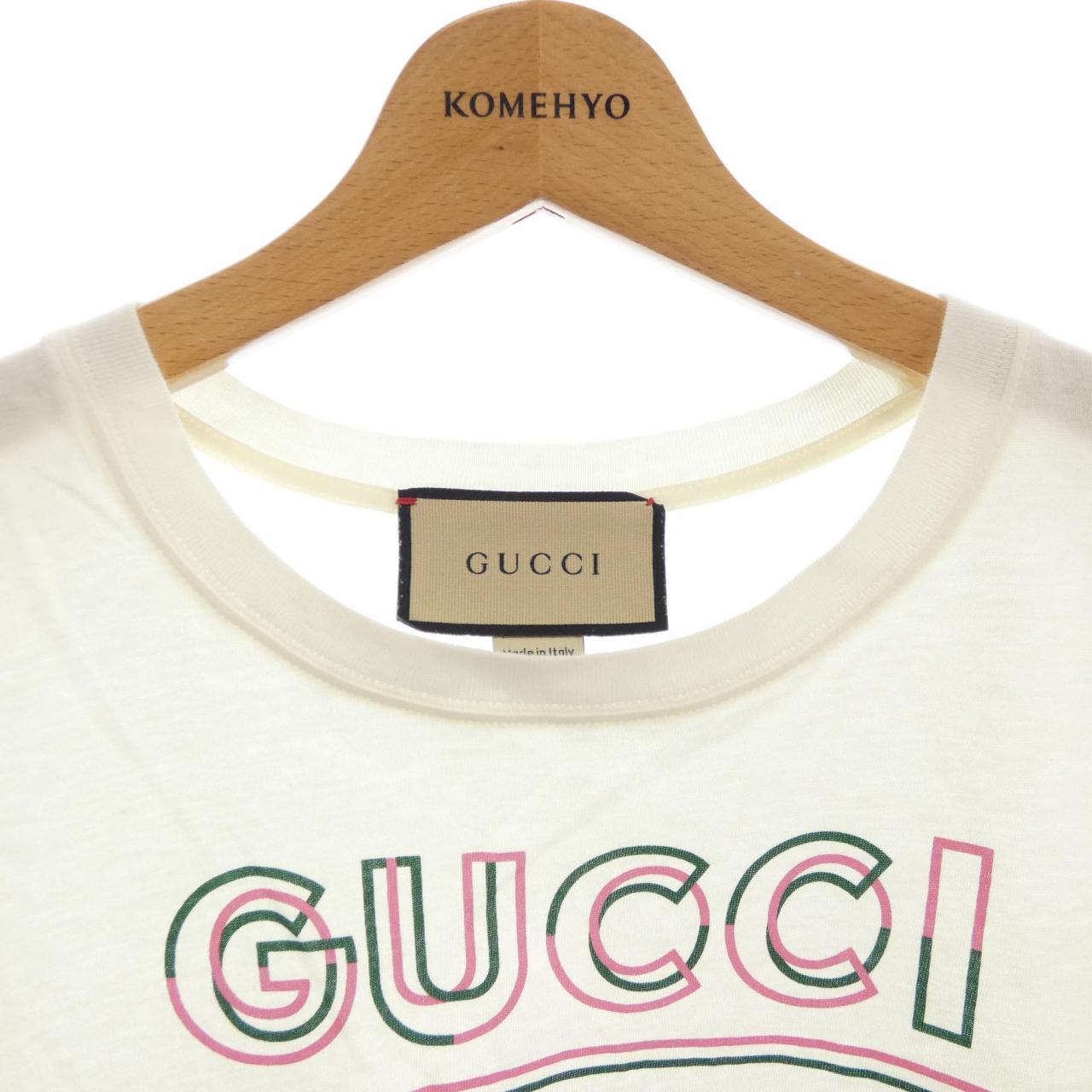 グッチ ヴィンテージロゴ コットンTシャツ