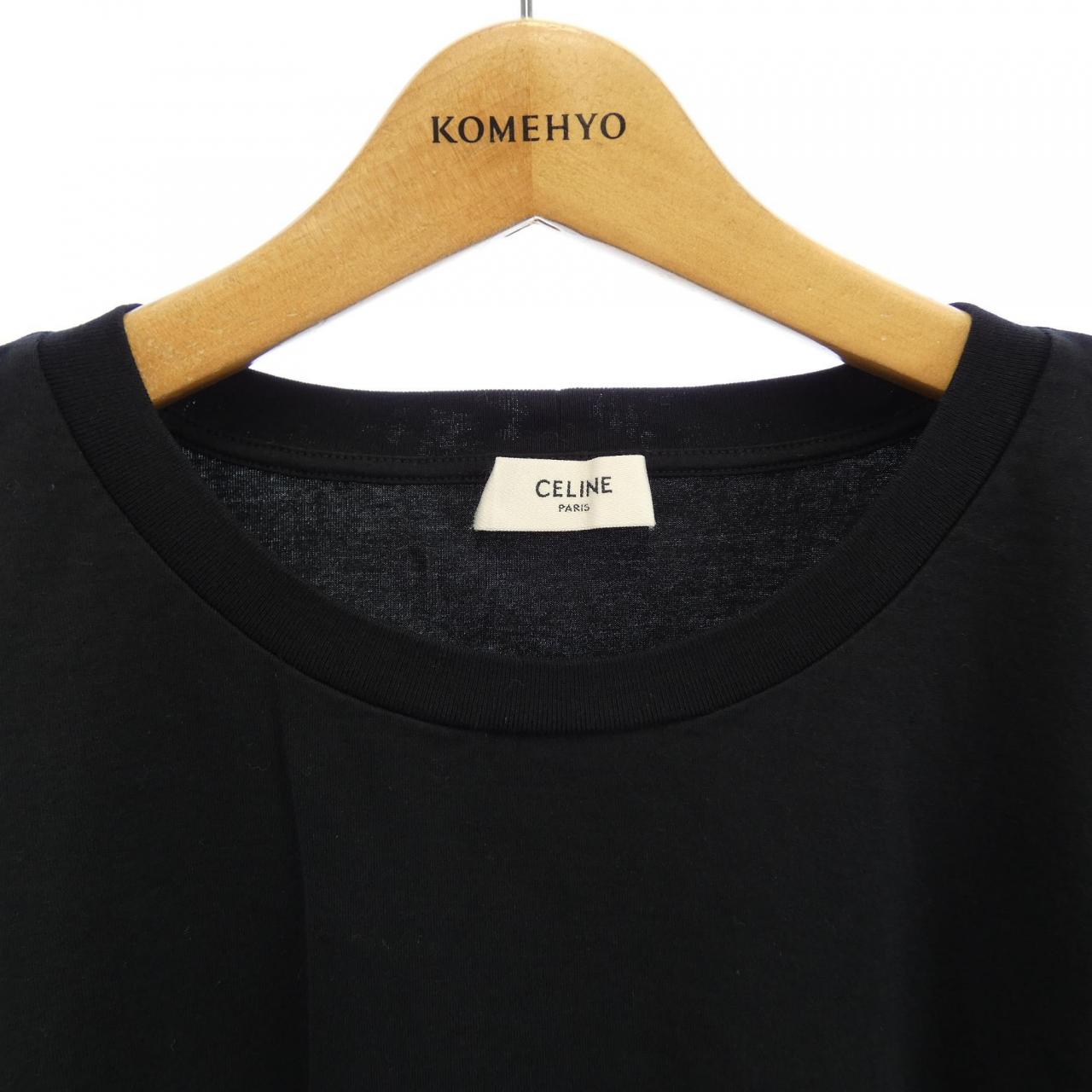 セリーヌ CELINEルーズコットンTシャツ