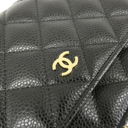 シャネル タイムレスクラシック キャビアスキン 財布