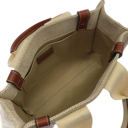 クロエ ウッディスモールトート コットン トートバッグ