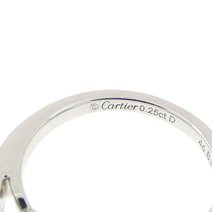 カルティエ バレリーナ プラチナ リング 6号