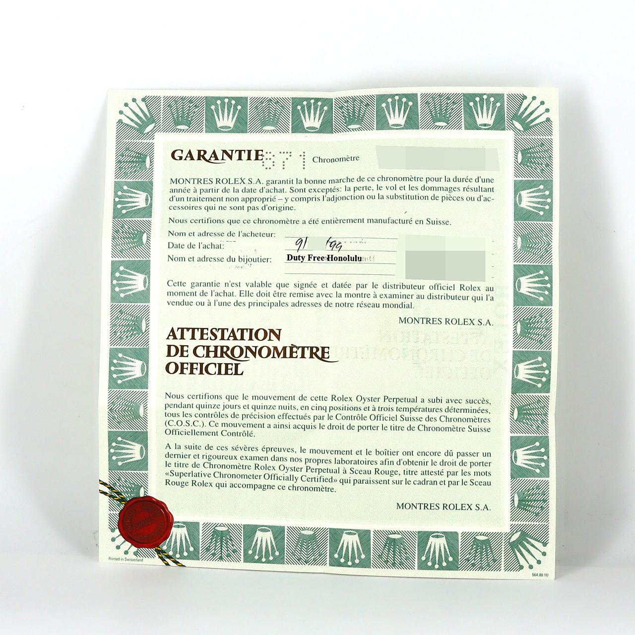 ロレックス サブマリーナーデイト ステンレススチール 自動巻 腕時計