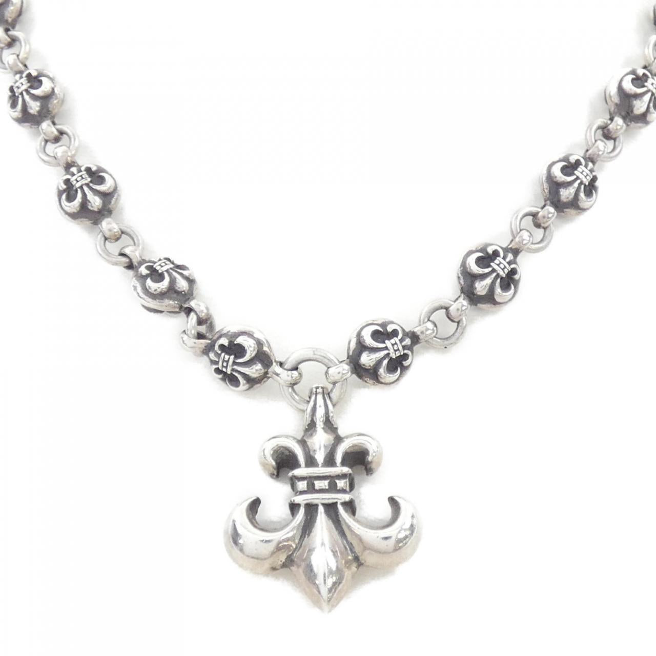 クロムハーツ 1B 20 BS FLEUR 925 ネックレス