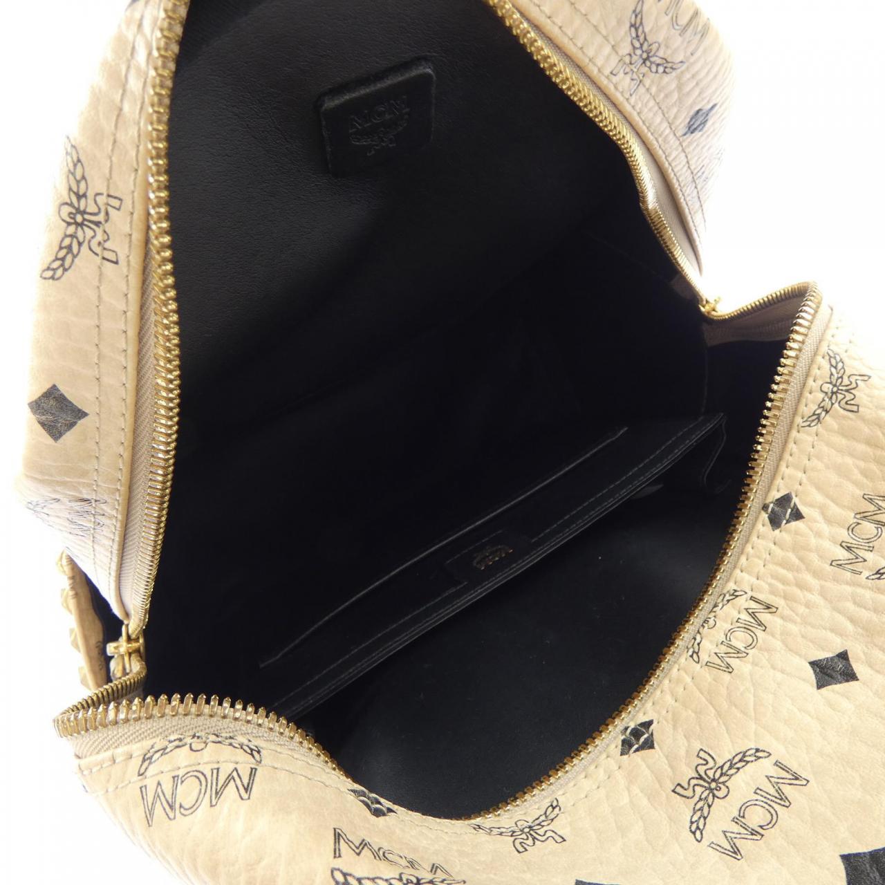 エムシーエム レザーハンドバッグ