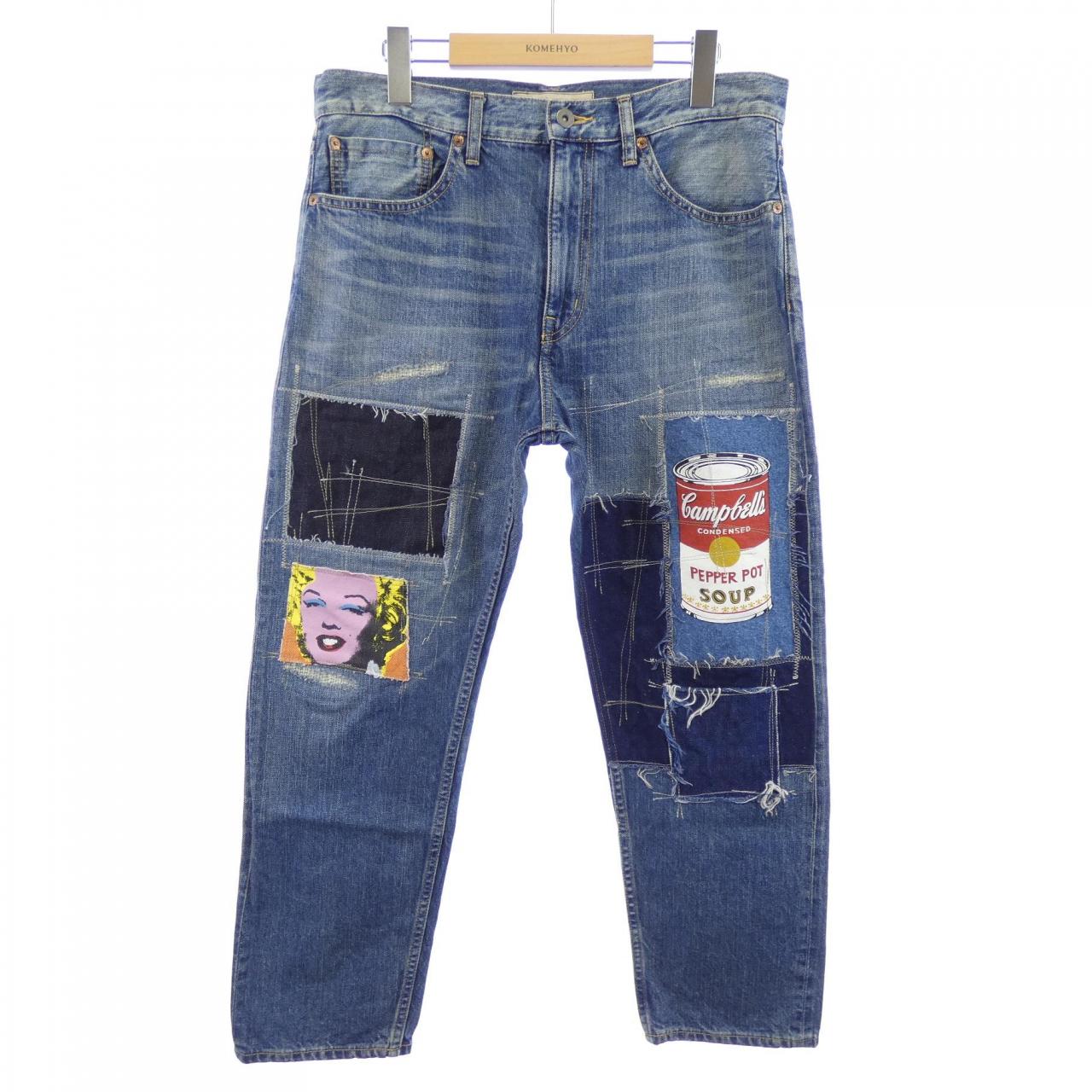 ジュンヤワタナベマン Andy Warhol ジーンズ