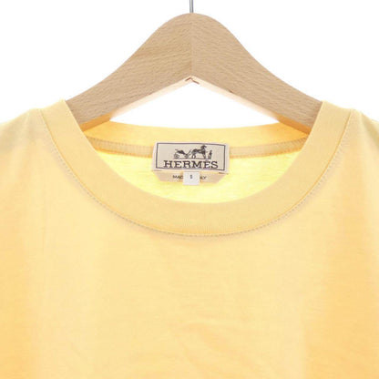 エルメス JEU D'ADRESS レザーパッチ Tシャツ