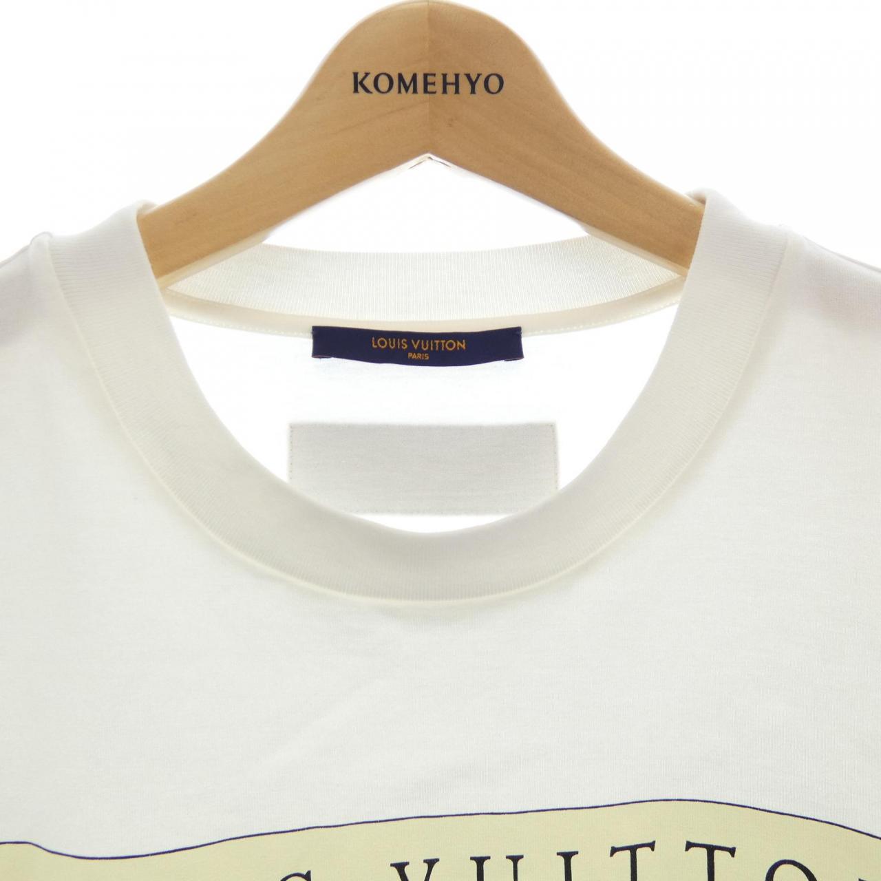 ルイヴィトン コットンプリントTシャツ
