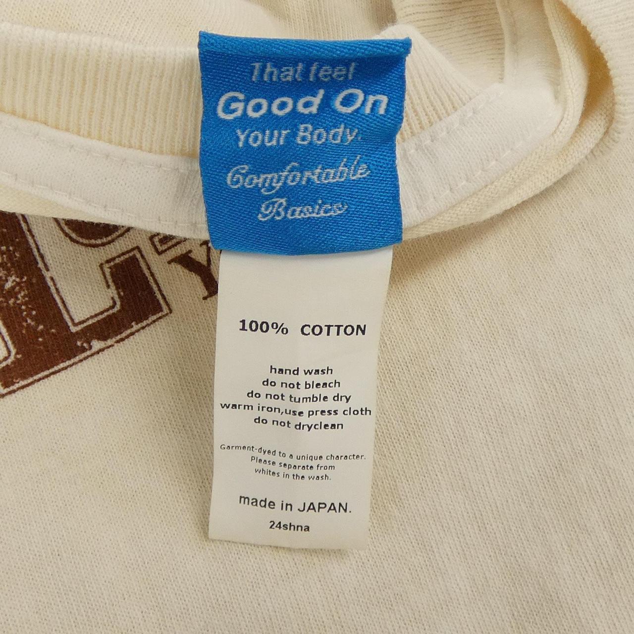 ショット コットンTシャツ