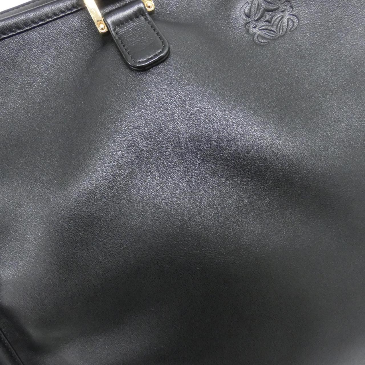 ロエベ アマソナ レザー ハンドバッグ