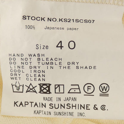 キャプテンサンシャイン コットンTシャツ