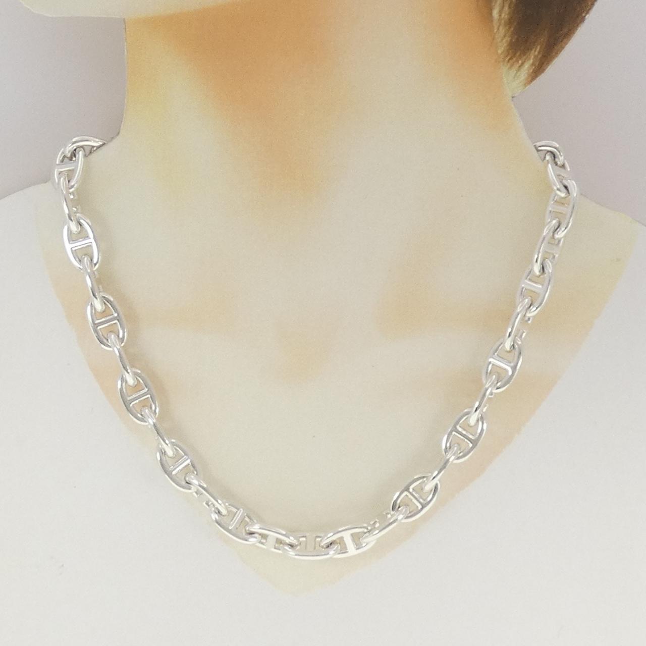 エルメス シェーヌダンクルMM 925シルバー ネックレス