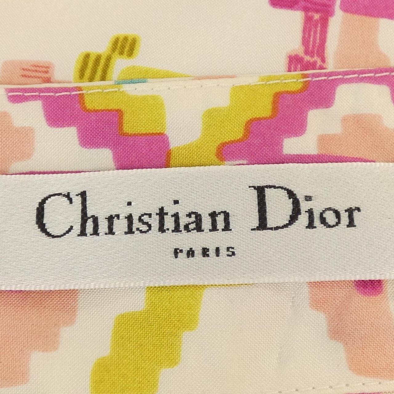クリスチャンディオール シルクトップス