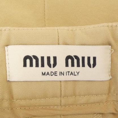ミュウミュウ OLD GABARDINE パンツ