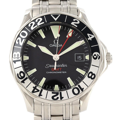 オメガ シーマスターGMT 50YEARS ステンレススチール 自動巻