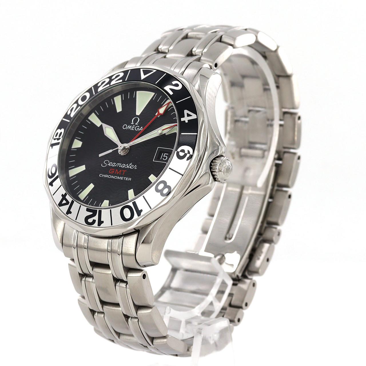 オメガ シーマスターGMT 50YEARS ステンレススチール 自動巻