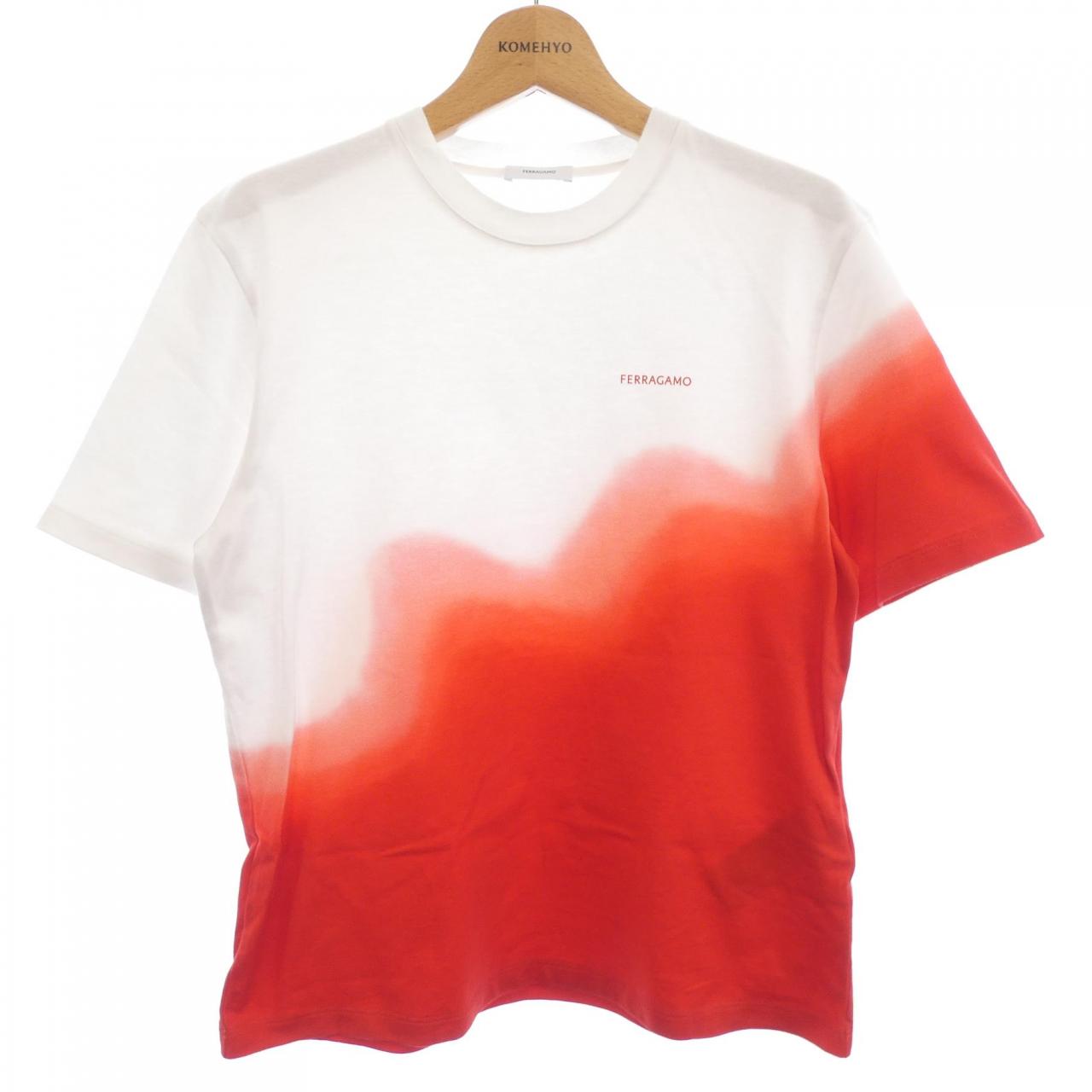 サルヴァトーレ フェラガモ コットンTシャツ