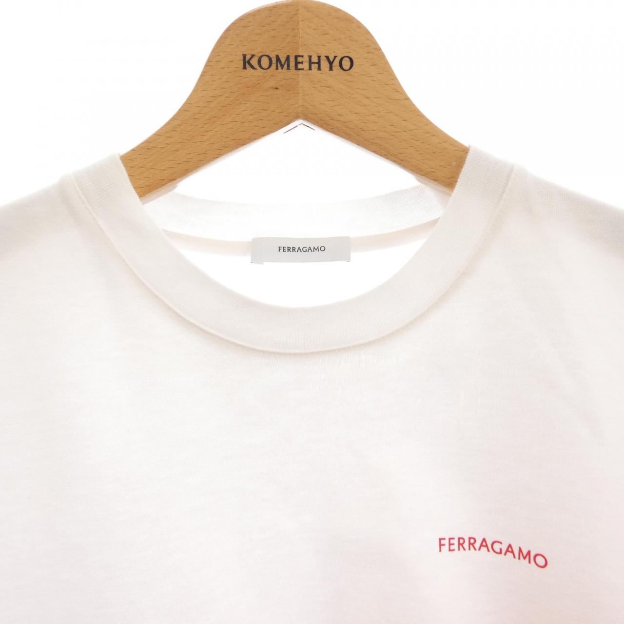 サルヴァトーレ フェラガモ コットンTシャツ