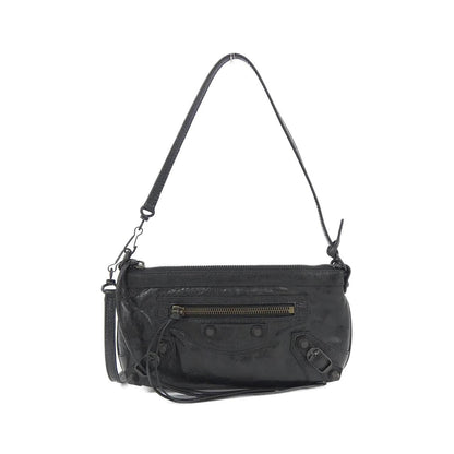バレンシアガ LE CITY POUCH ラムレザー ショルダーバッグ