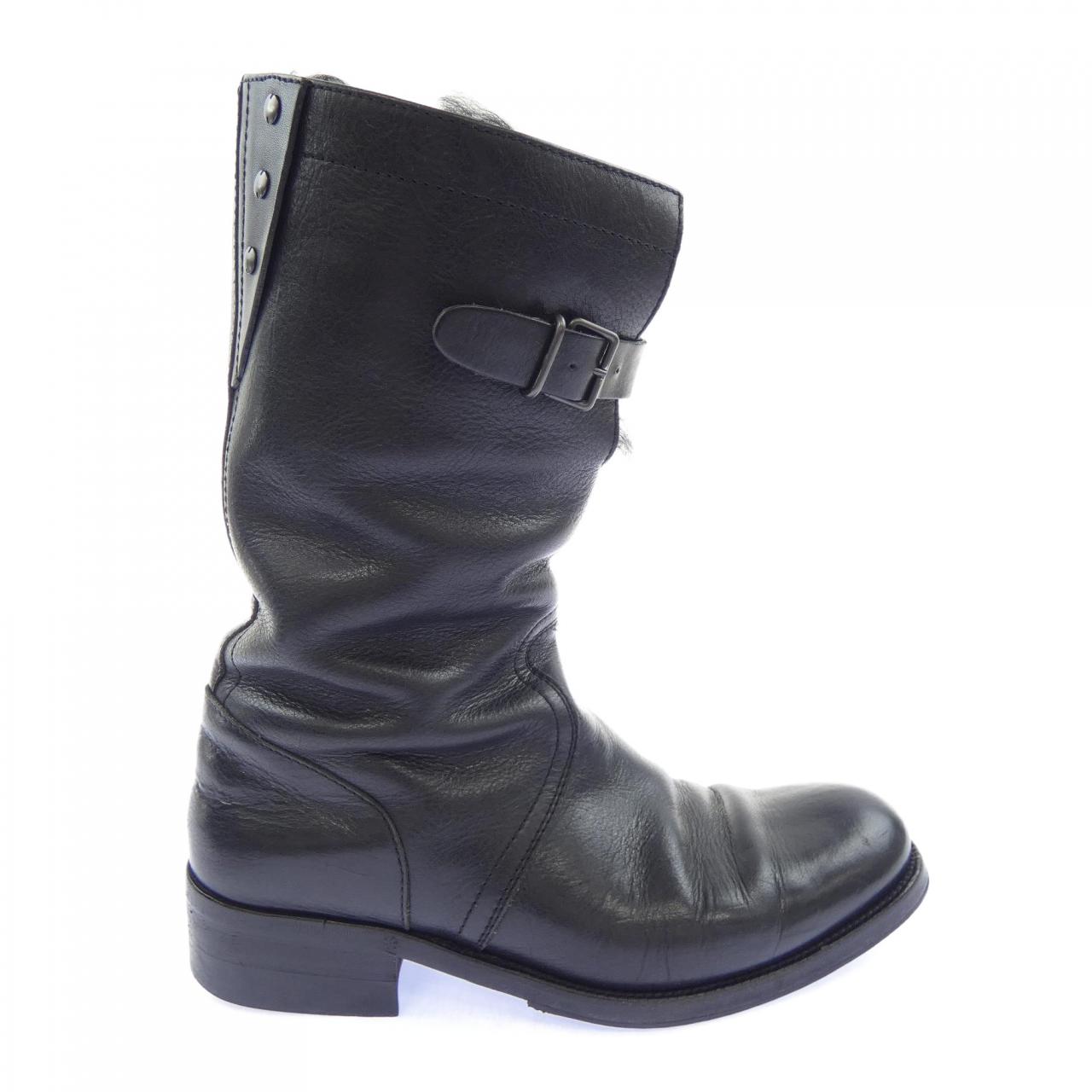 グッチ レザーブーツ