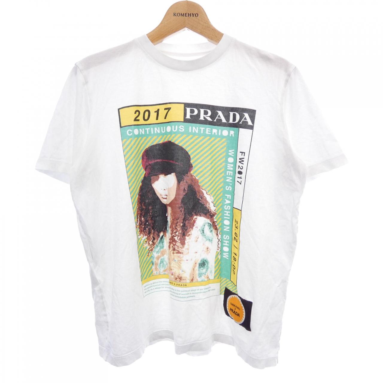 プラダ コットンTシャツ