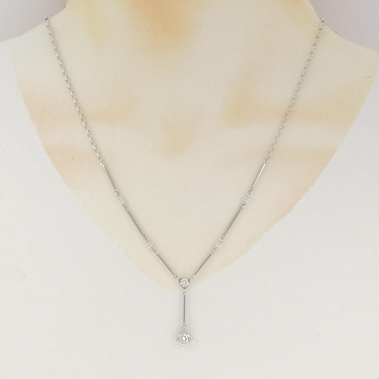 プラチナ ダイヤモンド ネックレス