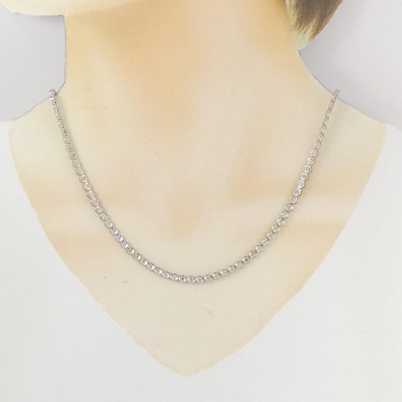 Au750ダイヤモンドネックレス