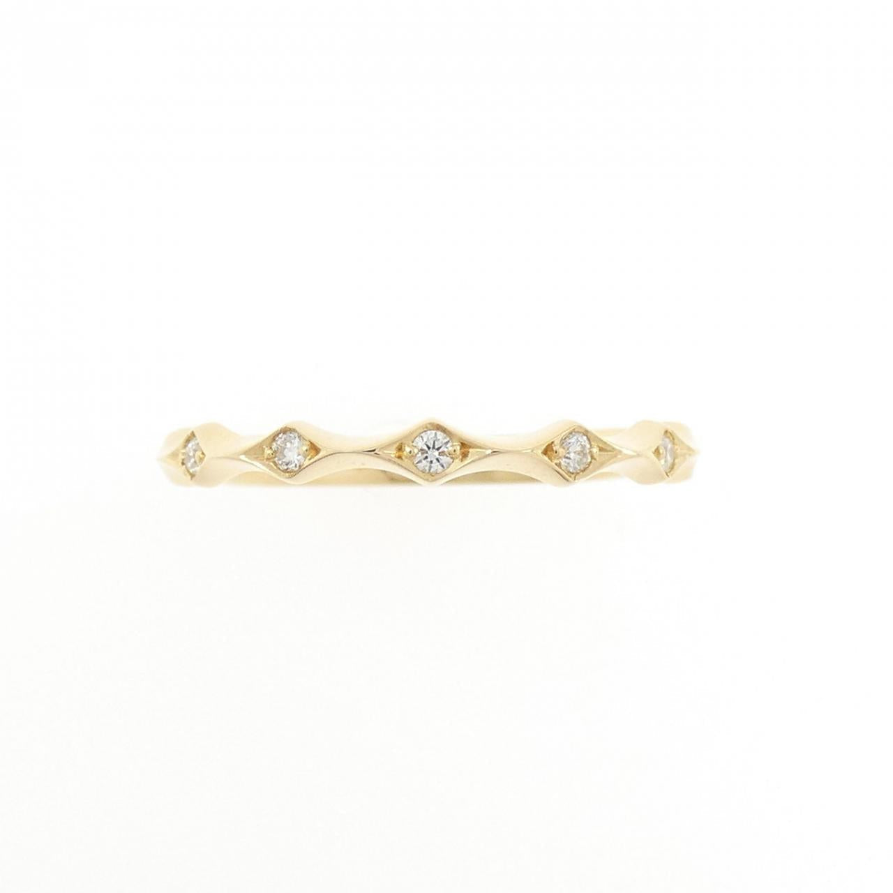 イノーヴェ K18イエローゴールド ダイヤモンドリング