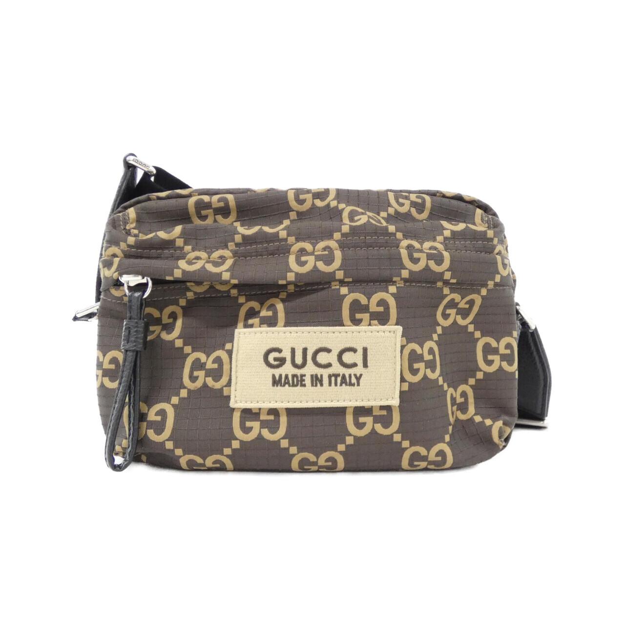 グッチ GGリサイクルポリエステル ショルダーバッグ