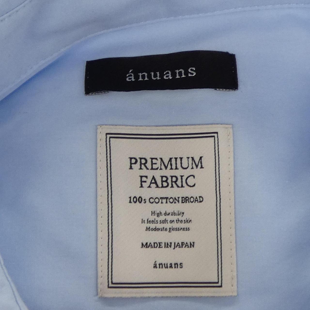 anuans シャツ