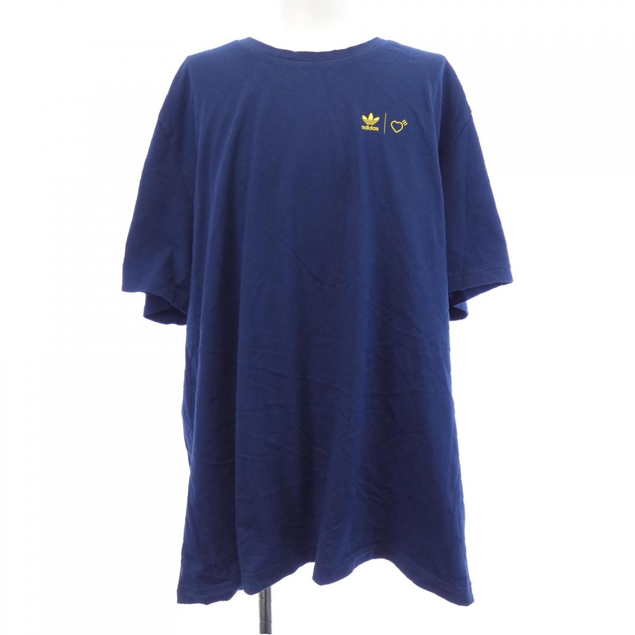 アディダス HUMAN MADE コットンTシャツ