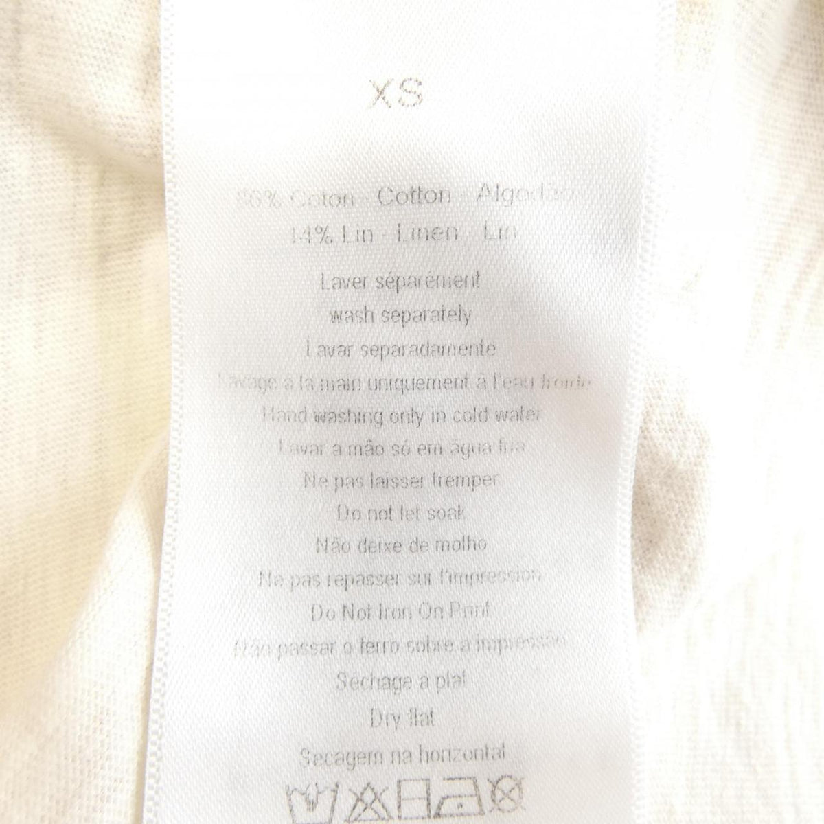 クリスチャンディオール トワルドゥジュイ コットンTシャツ