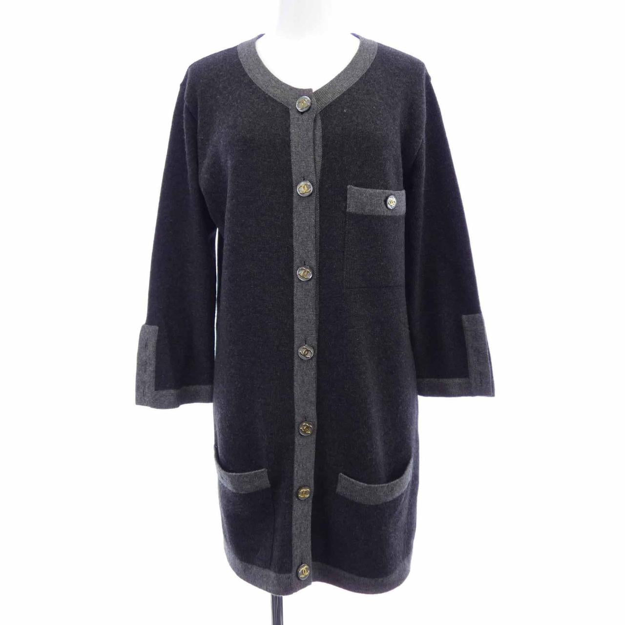 シャネル カシミヤロングカーディガン