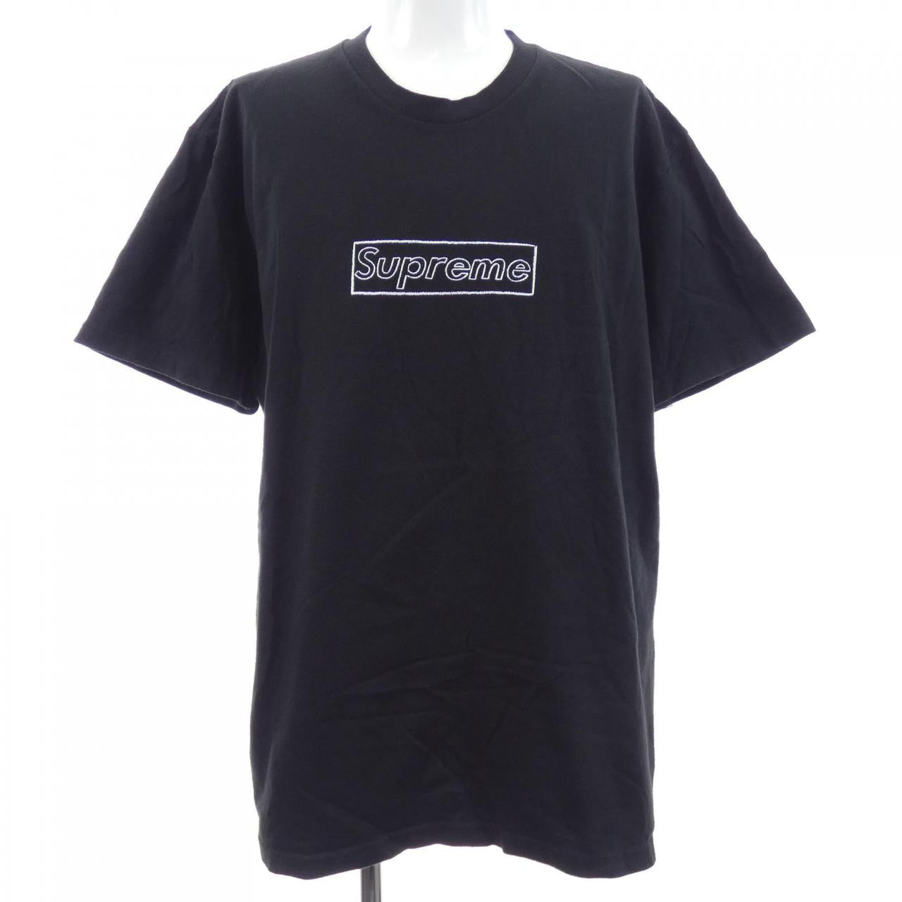 シュプリーム KAWS Chalk Logo コットンTシャツ