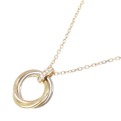 カルティエ トリニティ 3カラーゴールド ネックレス