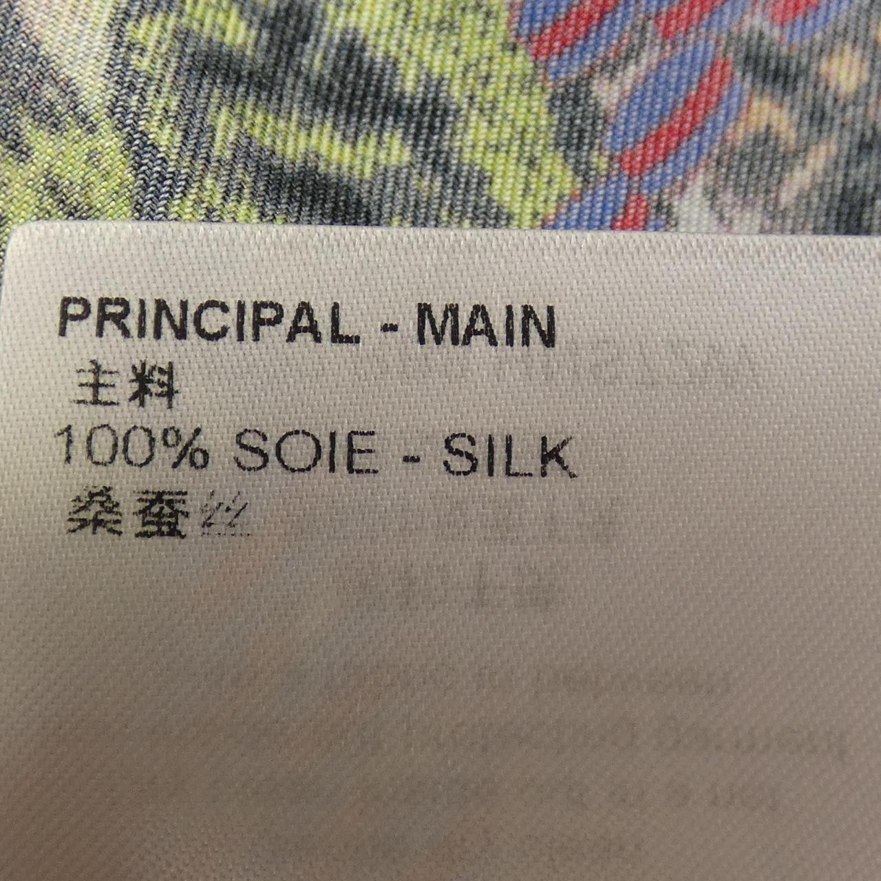 ルイヴィトン シルクロングスリーブシャツ