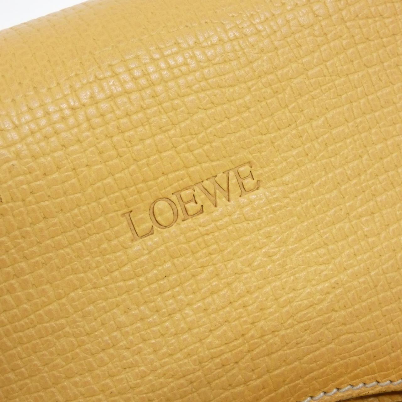 ロエベ レザーショルダーバッグ