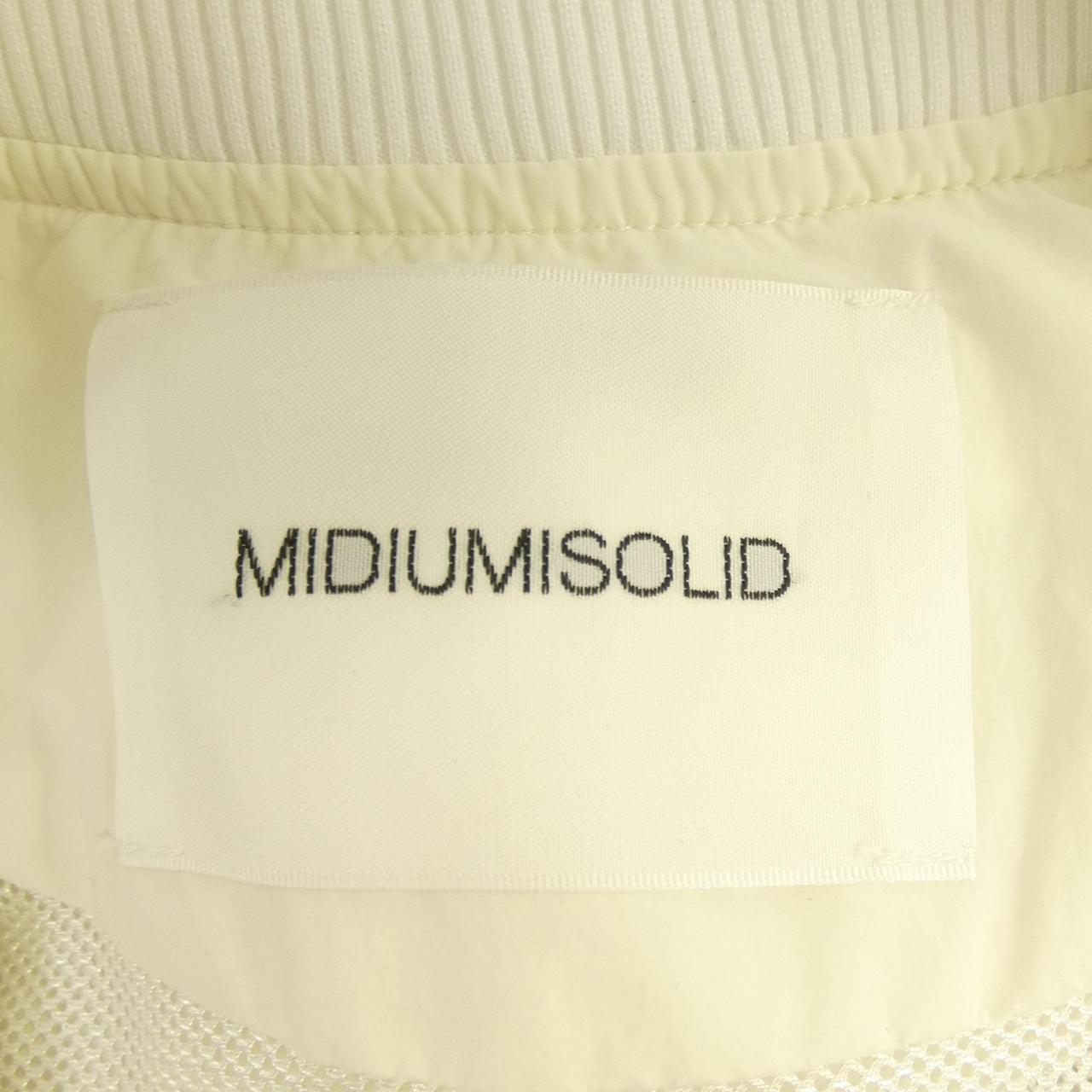 MIDIUMISOLID コットンブルゾン