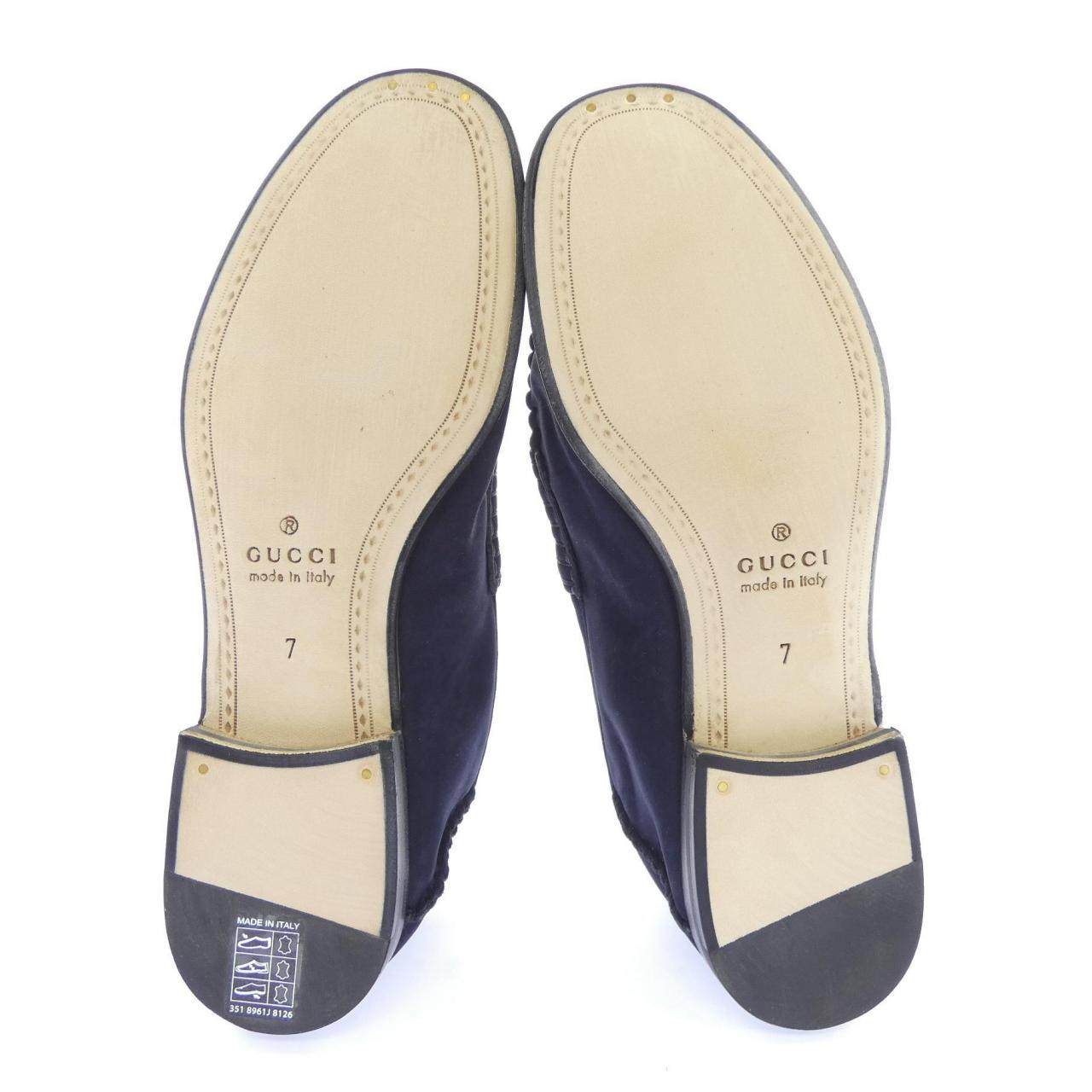グッチ レザーシューズ