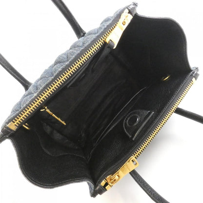 ミュウミュウ DENIM BIKER ハンドバッグ
