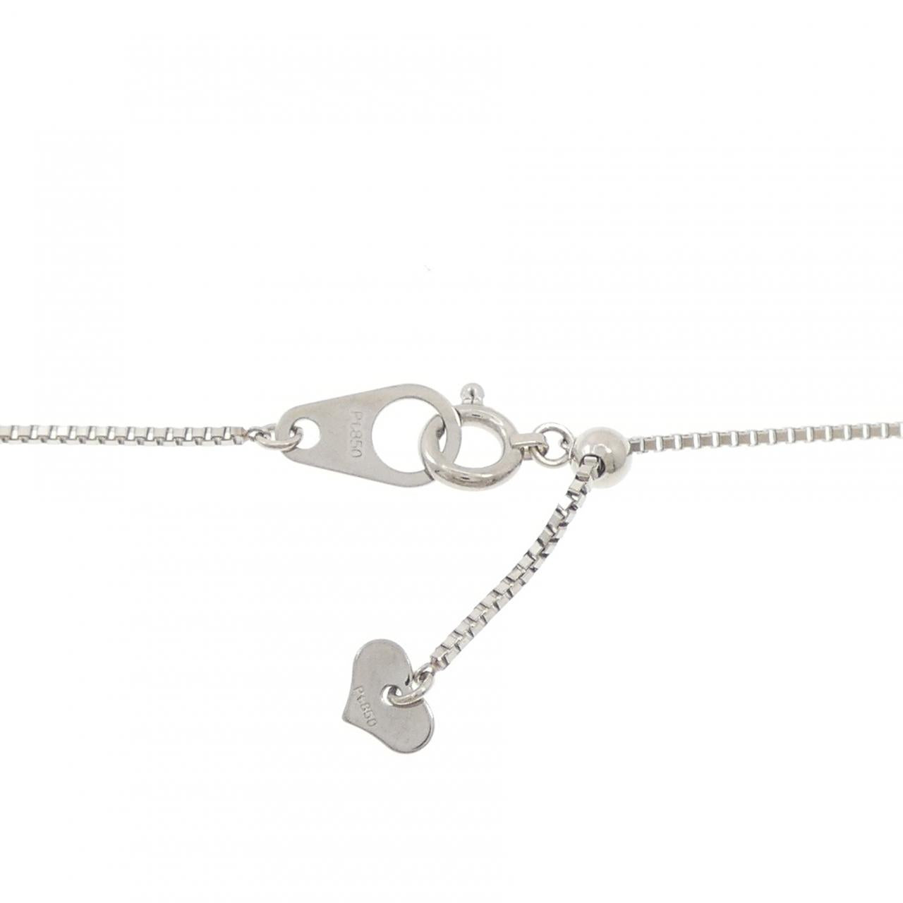 プラチナ 0.66CT ルビー ネックレス