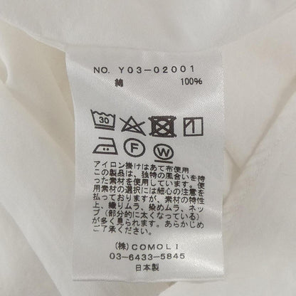 コモリ コットンシャツ