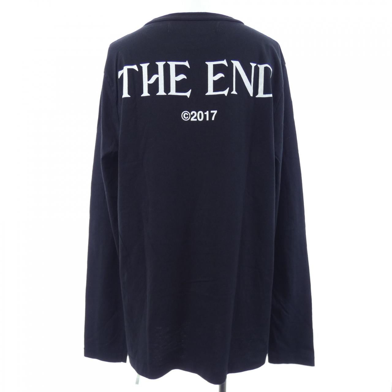 オフホワイト コットンTシャツ