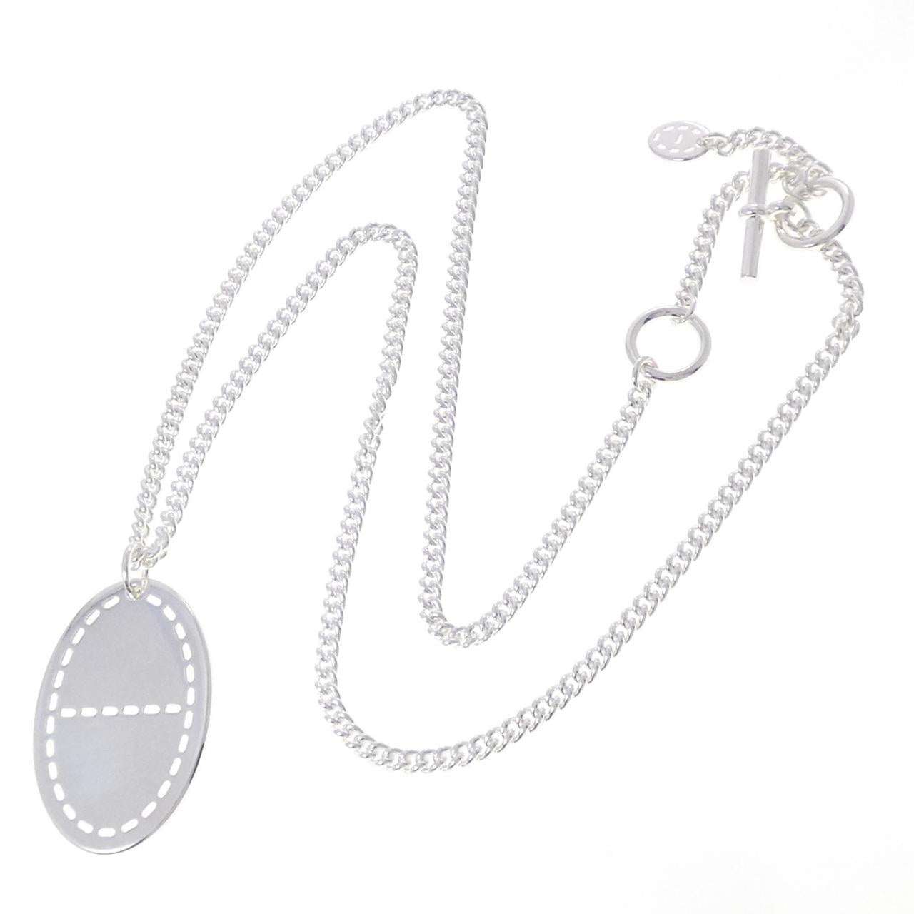 エルメス ポワンセリエ 925シルバー ネックレス
