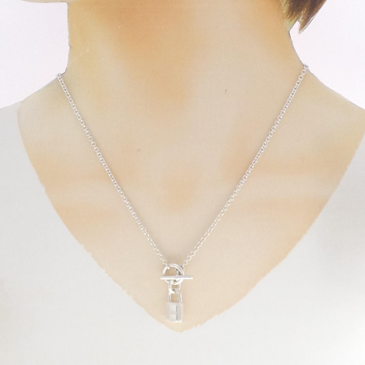 エルメス アミュレットカデナ 925シルバー ネックレス