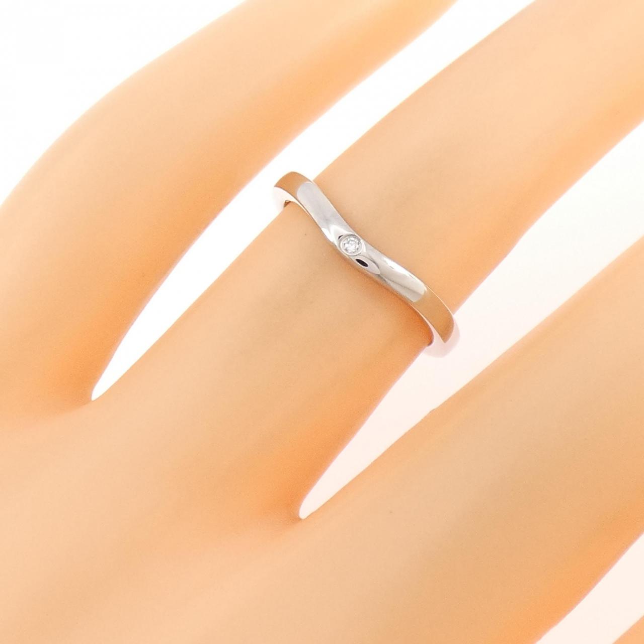カルティエ バレリーナ プラチナ リング 7号